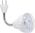 LED Motion-Activated Sensor Dusk to Dawn PIR Night Light AC Outlet Directional Flexible Rotatable 360 Socket Plug-in Wall Stairs Lamp Indoor Closet Cabinet Toilet Garage Ceiling Basement 3W 6500K