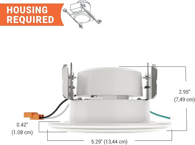HALO 4" Dual Zone Smart Wi-Fi Recessed LED Light Powered by WiZ Pro 4-Pack, Dimmable Full Color w/SpaceSense, Smart Home Ready RLWZDZT4-4PK