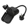 EP Outdoor Smart Plug, Waterproof IP66 WiFi Plug with 2 Individually Sockets, Compatible with Alexa & Google Assistant, Smart Outdoor Outlet for String Lights, UL Certified, Black