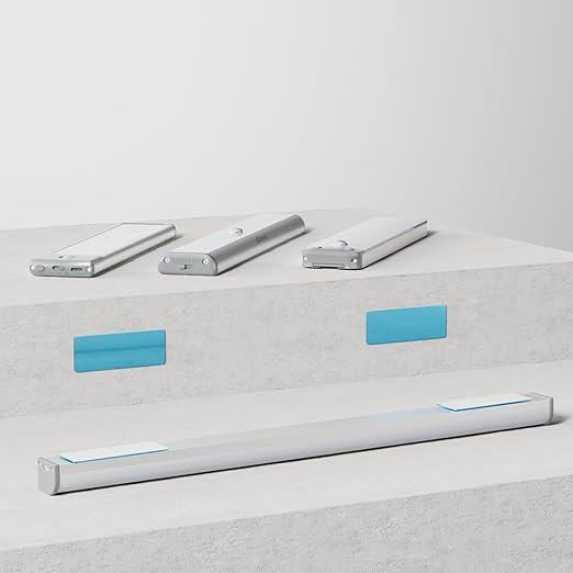 Under Cabinet Lights Magnetic Sticky Under Cabinet Light Replacement Magnetic Strip Under Cabinet Magnetic Strips Magnetic Strips for Lights（Nonmagnet）