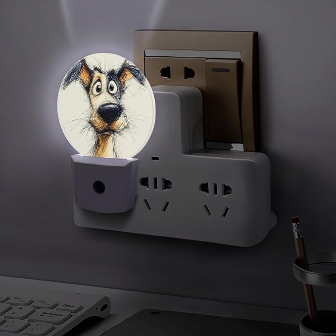 Night Lights Plug Into Wall, Line of Life LED Smart Light Sensor Night Light Auto Dusk to Dawn for Hallway, Bedroom, Bathroom, Stairway