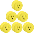 LITEdge Smart Plug Work with Alexa, Mini Smart Outlet Wifi Plug Google Home Assistant Voice Control, No Hub Required, Only Supports 2.4GHz Network, Timer Function, ETL Listed, Yellow Finish, Pack of 6
