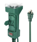 Cable Matters [ETL Listed] 6-Outlet Outdoor Power Stake Timer with 9ft Cord, Weatherproof Outdoor Power Strip with Timer