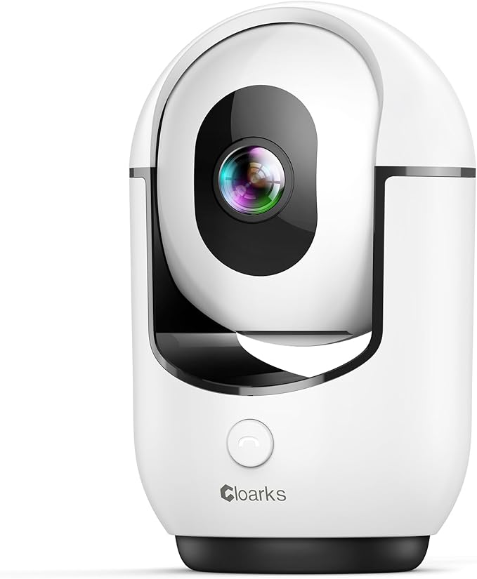 2K Pan/Tilt Security Camera, WiFi Indoor Cameras for Home Security with AI Motion Detection, Pet/Dog/Baby Camera with Phone App, 2-Way Audio, 24/7, Siren, TF/Cloud Storage