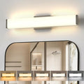 Amico Bathroom Light Fixtures, 16 inch Dimmable 5CCT Led Modern Vanity Lights for Bathroom, Black Wall Lamp for Mirror, Living Room, Kitchen, Hallway, Cabinet Porch-ETL Certificated