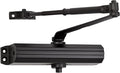 Lawrence Medium/Heavy Duty Door Closer Commercial Grade 1 - Surface-Mounted Commercial Automatic Door Closer with Adjustable 6-Speed Control and 3 Valves - Embassy Series LH5016