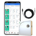 UbiBot WS1 WiFi Temperature & Humidity Sensor with Ambient Light Monitoring – Industrial-Grade Data Logger, 2.4GHz Wireless, 24/7 Alerts, External Probe Support, Free iOS/Android App, IFTTT Compatible