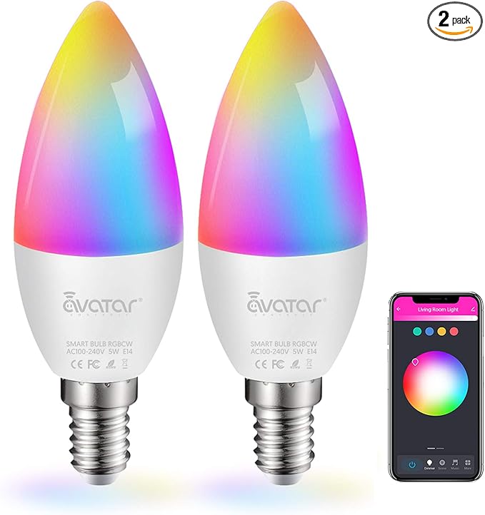 Avatar Controls Smart Light Bulbs