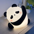 Cute Panda Silicone Night Light, 3-Level Dimmable Soft Light, Timed, Rechargeable, Bedside Touch Lamp, Creates a Cozy Ambiance, Ideal Decoration and Gift for Kids, Boy, Girl, and Friend