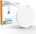 Motion Sensor Ceiling Light Indoor Wired, 9 Inch 18W, 5 CCT 2700/3000/3500/4000/5000K, 3 Brightness Settable, 1550LM Flush Mount LED Closet Lights for Stairs Hallway Laundry Porch, White