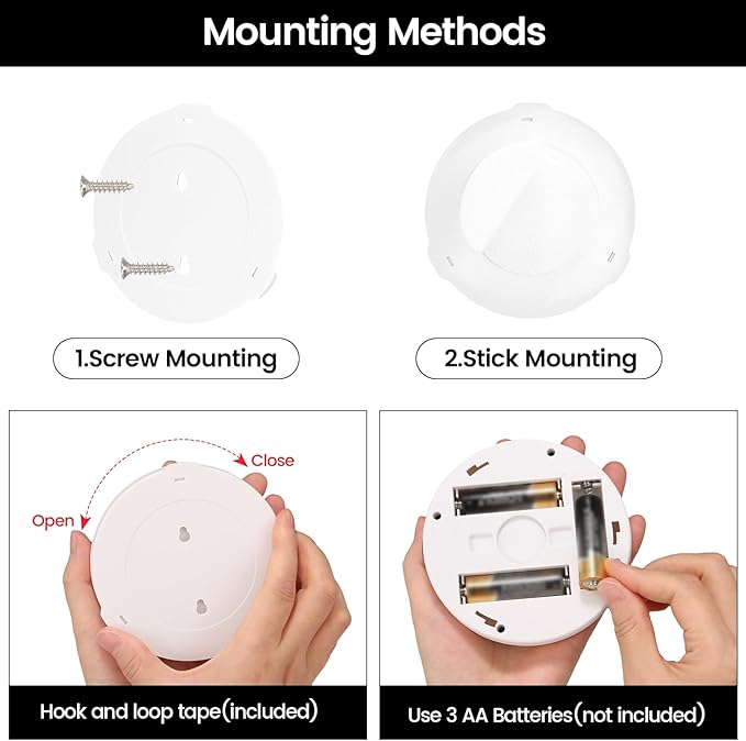 Wireless Spotlight Battery Powered, LED Picture Light with Remote, Accent Spot Light for Plant Tree Indoor, Dimmable Puck Lights, Stick Display Uplighting for Wall Decor Painting Dartboard Art Photo