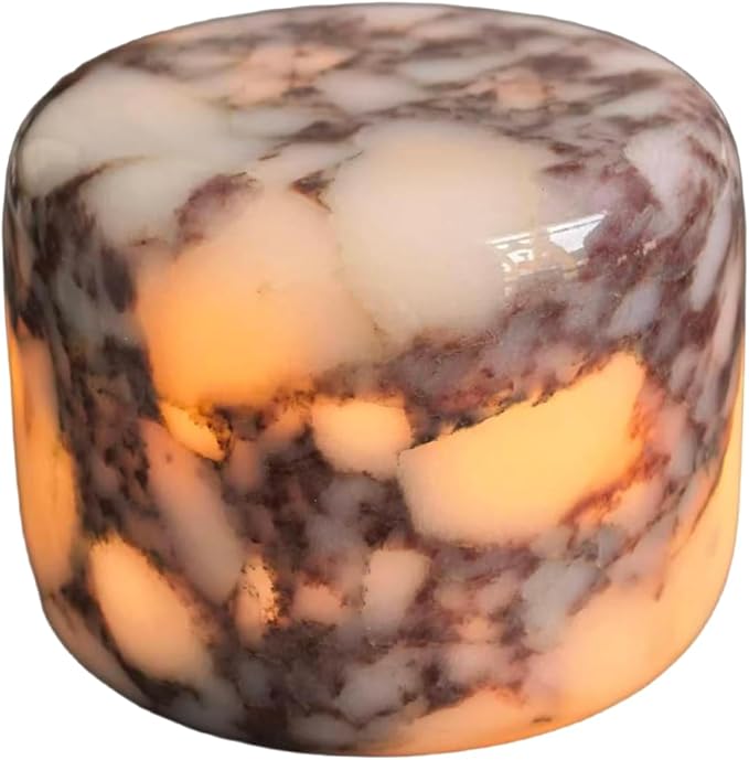 Marmor Marble Lamp Table Lamp Unique Stone lamp Type-C 3 Way Bedside Lamps Ambient Lighting for Bedroom Night Stands Small Night Light Decorative LED Warm Ambient Portable Lamps for Rechargeable