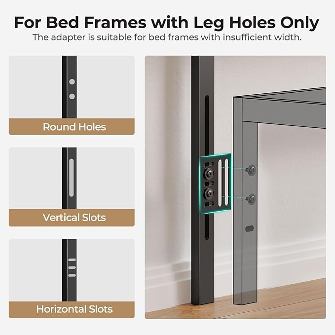 GREENSTELL Headboard for Twin Size Bed with 60,000 DIY Color of LED Light, USB & Type C Post, Attach Frame, Height Adjustable, Black Wall Mounted Head Boards Only, Sturdy & Stable, Comfortable, Twin