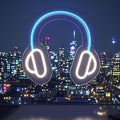 Lumoonosity Headphone Neon Sign Headset Neon Lights for Game Room Audio Room Studio Wall Decorations Headphone Led Signs for Gamers Man Cave Gifts for Men Neon Lamp Game Room Accessories Gifts