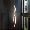 Modern Home Decor Led Lights Pendant Light Lamps Forstaircase Chandeliers for Living Room Hanging Indoor Lighting,Modern LED Chandelier(RC Remote dimming,White 150cm)