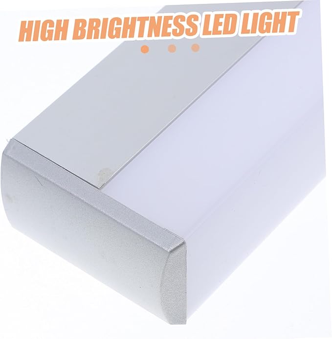 Angoily Led Wall Light for Makeup Mirror Brightness Bathroom Vanity Lamp for Humid Environments Easy Installation and Reflection for Daily Grooming