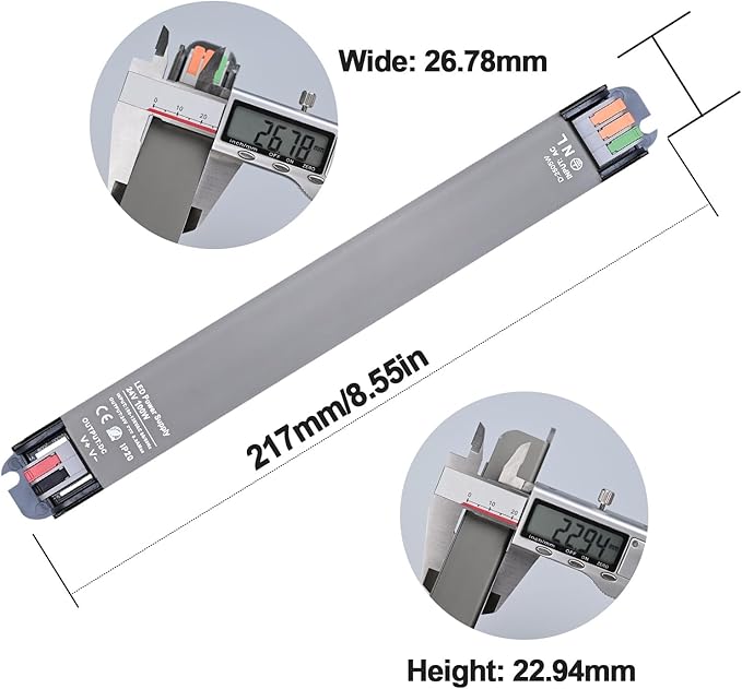 GOMING CCT COB LED Strip Light 24V 32.8ft(10M) 2700K-6500K Tunable White with 24V 100W Power Supply and Controller 576LEDs/M CRI 93+ Flexible IP20 Not Waterproof LED Tape Lights for Home Decor