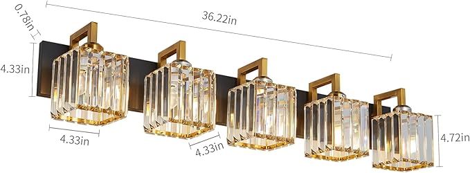 2PacksOutdoorLEDWallLights,16in10-100% DimmingModernPorch&PatioLightsWallSconce,BlackSquareExteriorWallLightFixture,SuitableforLivingRoom,Garage,Bathroom