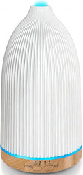 URPOWER 100ML Essential Oil Diffusers for Home, Ultrasonic Aromatherapy Diffuser with 7 Color Changing Lights, Timer & Auto Shut-Off, Scent Diffuser for Bedroom, Office, Yoga