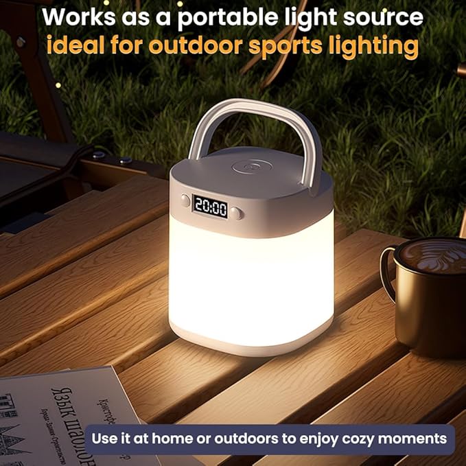 Touch Night Light for Baby Nursery, Small Cordless Lamp, Dimmable Portable Rechargeable Battery Operated Night Light, Wireless Bedside Mini Lamp for Bedroom, Bathroom(3.74x4.13in)