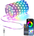 33ft Color Changing Christmas String Lights, 100 LED Twinkle Fairy Lights String Waterproof with 200+ Scene Modes, Smart App & Remote for Indoor Outdoor Christmas Tree Bedroom Patio Decor