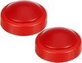 uxcell Tap Lights Battery Powered Touch Sensor LED Lamp Push Night Light Stick-on 3.9 Inch Red Colored 2pcs for Closet Cabinet Bedroom Storage Shed Hallway Stair Camping