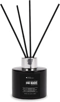 Hotel Collection - 24K Magic - Reed Diffuser Set - Luxury Aromatherapy - Lemon, Bergamot, Black Fig, Cedarwood, Amber, Musk & Blonde Woods - Essential Oil Diffusers - Shelf Decor - 100mL/3.5 FL oz
