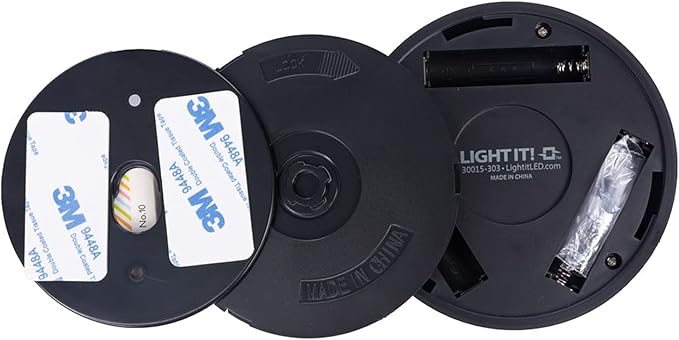 LIGHT IT! by Fulcrum, 30015-303 9-LED Anywhere Light XB, Black, Single Pack