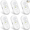 LED Motion Sensor Light Indoor, Magnetic Under Cabinet Lighting Daylight White, Dimmable Rechargeable Puck Lights for Closet, Kitchen, Stairs(6 Pack)