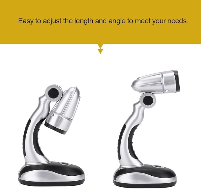 12 LEDs Desk Lamp Eye Care Lamp Conveniently Adjustable Reduces Eye Fatigue and Damage