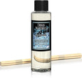 Urban Naturals Black Dice Scented Oil Reed Diffuser Refill | Includes Reed Sticks! 4 oz Masculine Blend of Citrus, Lavender, Woods & Musk | Made in the USA