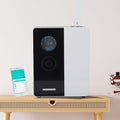Waterless Essential Oil Diffuser, Smart Air Diffuser with 17657 Cu Ft Coverage, Commercial Fragrance Diffuser, 6.76 Oz, WiFi Bluetooth App Controlled, Silent Operation for Hotel Home Office(Black)