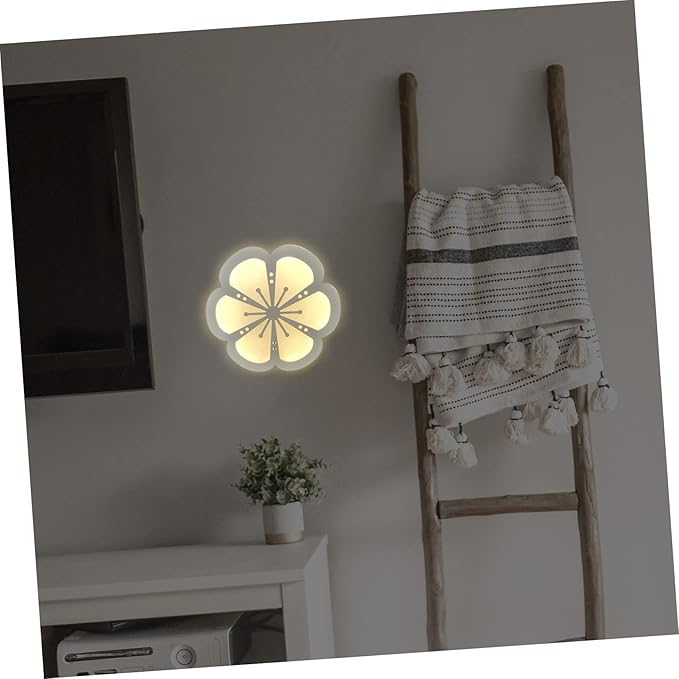 VILLCASE Wall Lamp Led Background Light for Bedroom Cozy Atmosphere Sconce Modern Minimalist Design Easy to Install for Living Room and Nightstand