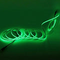IP65 COB LED Strip Light, 480LEDs/m High Density Green, 16.4FT DC12V Flexible Cuttable, CRI90+ Uniform No-Spot Lighting for Kitchen,Bathroom&Under Cabinet, Home DIY Lighting Projects(No Power Supply)