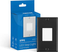 NICOR Lighting STP2 Frosted Black LED Step Light (STP2F120BK)
