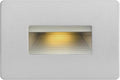 Hinkley Landscape Lighting Luna 15508TT Horizontal 12v Step Light, Low-Voltage, 2700K, Fits Standard Gang Junction Box, Integrated LED, Titanium