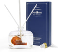 Reed Diffuser Set with Sticks, Daroma Dried Flowers Aromatherapy Reed Diffuser with Nature Essential Oil, Fragrance Scent Diffuser for Home Décor & Office, for Christmas, Orange
