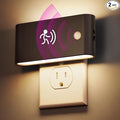 Briignite Motion Sensor Night Light, 2 Pack Motion Activation Night Lights Plug into Wall, Auto On Off, 0-100LM Dimmable Night Light Plug in, 3000K Warm White LED Nightlight for Kids Bedroom Hallway