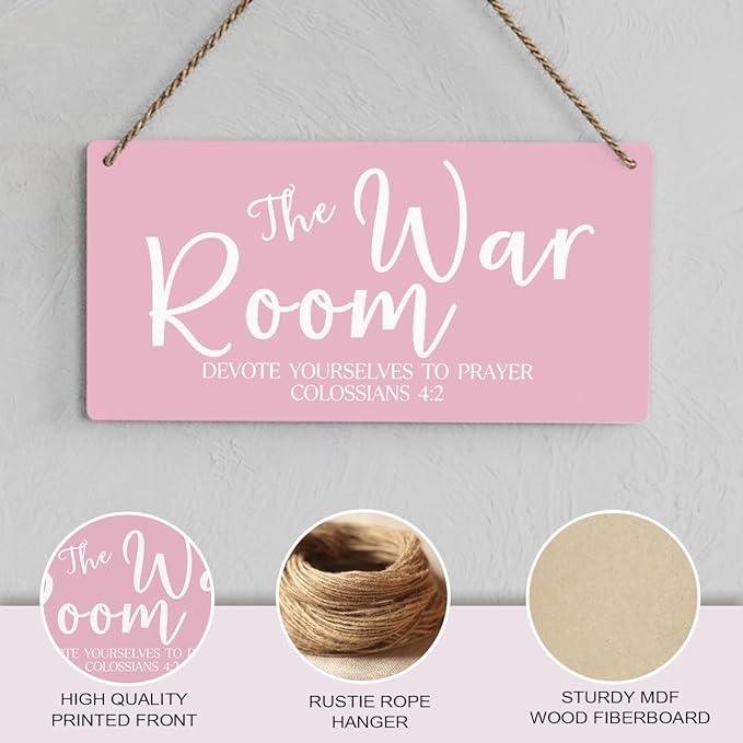 Pink Decor Rustic War Room Decor Christian Decoration Bible Verse Wood Decoration Sign Regalos Cristianos Para Mujer Scripture Printed Wood Sign Wall Art Religious Gifts Faith Based Gifts