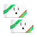 𝗭𝗶𝗴𝗕𝗲𝗲 Smart Plug, Energy Monitoring, 𝗭𝗶𝗴𝗯𝗲𝗲 𝗛𝘂𝗯 Required, ETL Certified, Compatible with Alexa, Google Home, Home Assistant, SmartThings, Remote App Control, Smart Outlet, 2 Pack