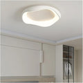 Modern Bedroom Ceiling Light Minimalist Interior Intelligent Lamp Living Room Bar Counter Home Decoration Lighting Fixture Contemporary(White-42cm)