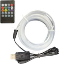 Car LED Lights Interior, 7-Color Voice-Activated LED Strip Lights, Automotive Trim for Dashboard Monitor Eaves Shelf Courtyard Bedroom Living Room TV