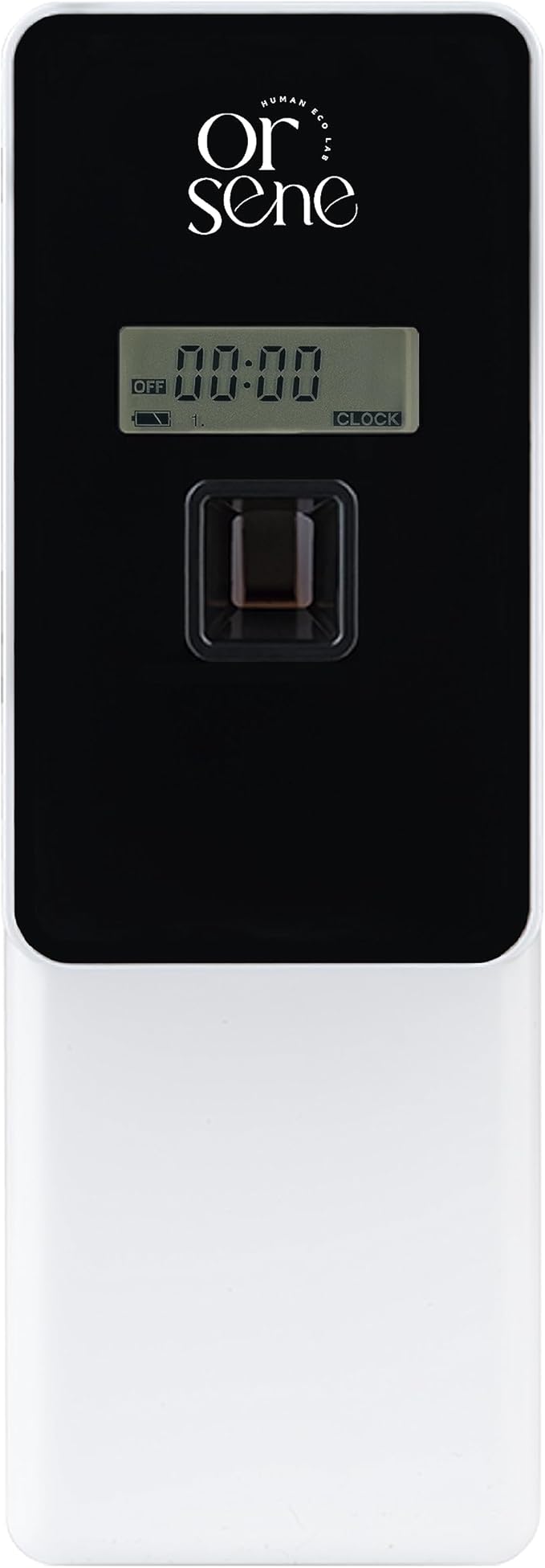 Automatic LCD Fragrance Dispenser - Wall Mount/Free Standing ABS Auto Air Freshener Dispenser Programmable Aerosol Spray Perfume Dispenser for Bathroom, Hotel, Office, Commercial Place (white)