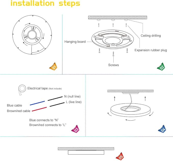 LightingWill 12 Inch LED Flush Mount Ceiling Light Fixture, 4000K Nurture White, 3200LM, 24W, Flat Modern Round Lighting Fixture, 240W Equivalent White Ceiling Lamp for Kitchens, Bedrooms.etc.