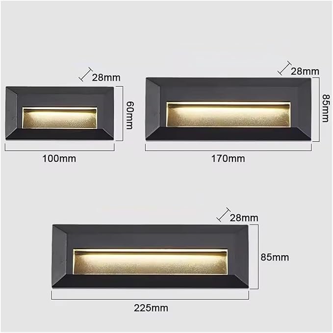 LED Stair Light Mounted Wall Lamp Indoor and Outdoor Garden Corridor Lights,Wall Lamp
