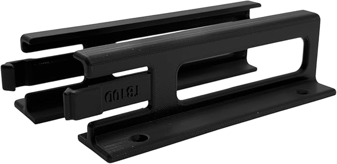 Desk Mount Kit for Fosi Audio TB10D - Under Desk Mount Brackets with Retension Clips - Secure Mounting Accessories