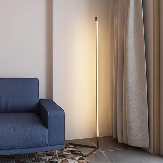 SONGCHAO Reading Light Background Wall Corner Atmosphere Lamp Modern Minimalist Floor Lamp Personalized Creative Bedroom Bedside Standing Lamp Floor Lamps for Living Room