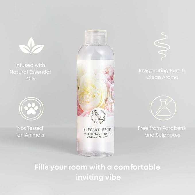 Reed Diffuser Refill (Elegant Peony)