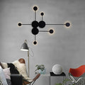 Lights LED Modern Indoor Nordic Circle Background Creatively Decorative Acrylic for Living Room Bedroom