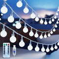 Led String Lights for Bedroom, Fairy Lights Plug in with Remote 38ft 100Led 8 Modes Timer Dimmable USB Christmas Lights for Indoor Bedroom Classroom Dorm Garden Party Wedding Xmas Decor, White